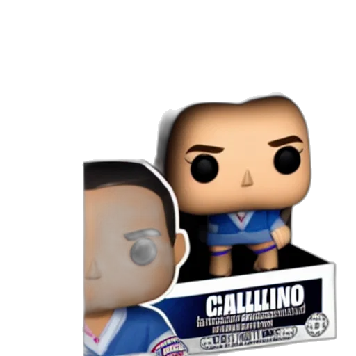 3d render, funko, pop, chiquito transparent PNG cut-out