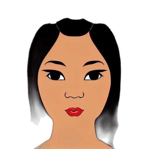 face, jewelry, staff, mask transparent PNG cut-out