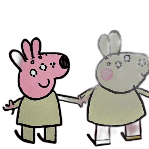 animal, concept art, 3d render, cartoon transparent PNG cut-out