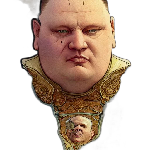 staff, face, mask, crown transparent PNG cut-out