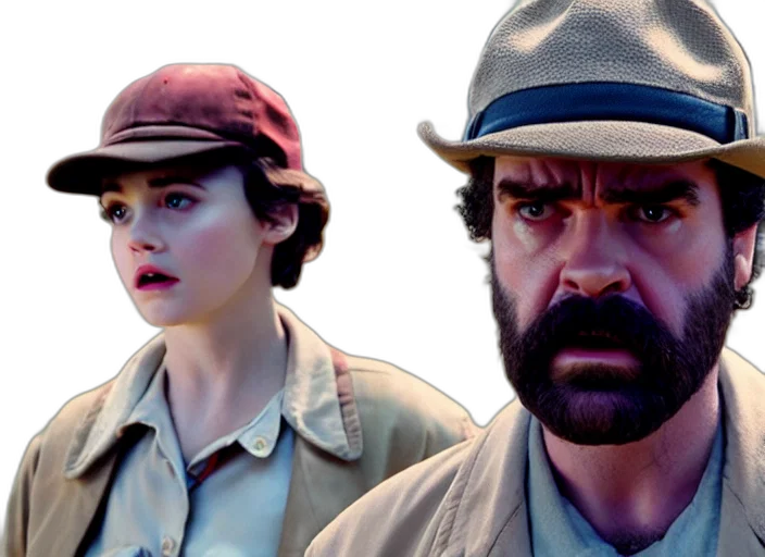 film, still, jim, hopper transparent PNG cut-out