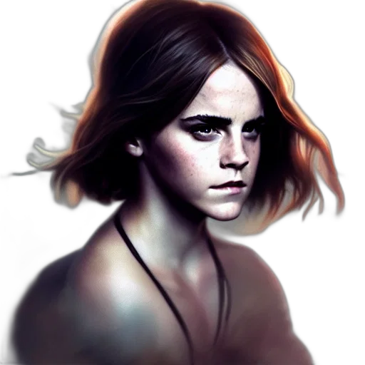 face, photorealistic, fantasy art, concept art transparent PNG cut-out
