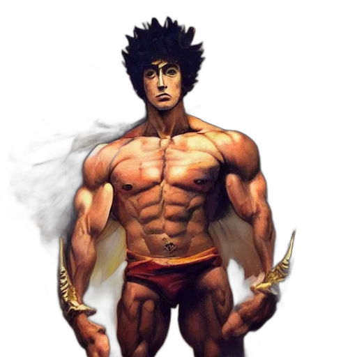 concept art, comic book art, fantasy art, anime transparent PNG cut-out