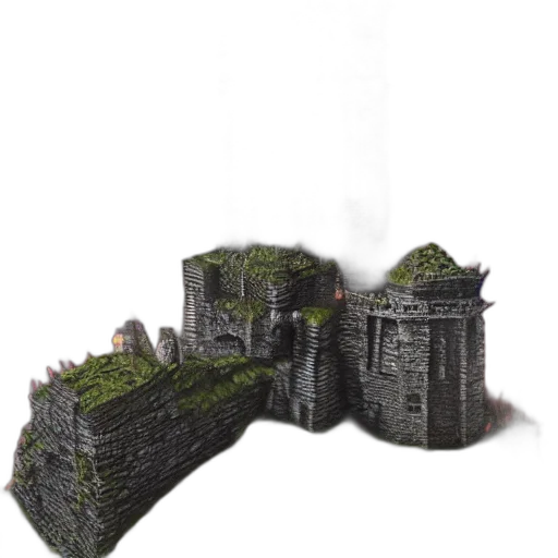 building, crown, dragon, weapon transparent PNG cut-out