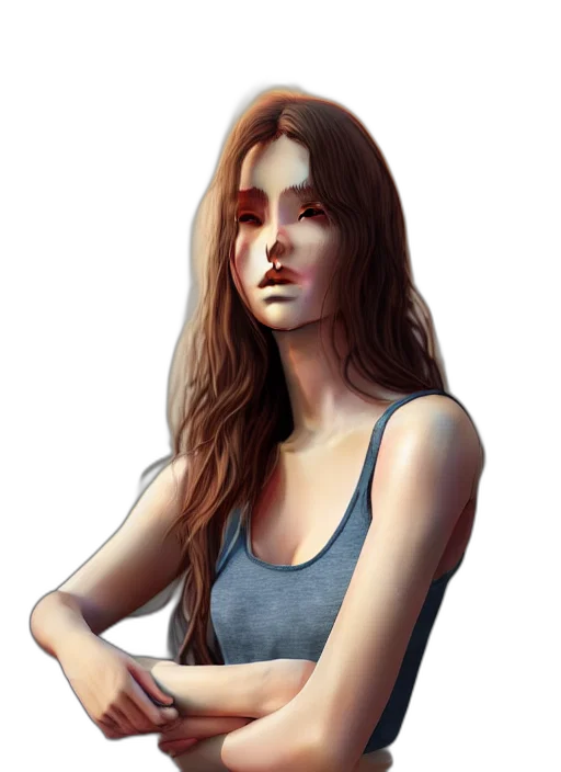 face, dress, mask, jewelry transparent PNG cut-out