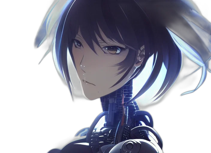 robot, weapon, crown, face transparent PNG cut-out
