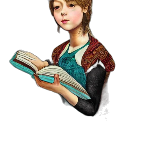 face, staff, dress, photorealistic transparent PNG cut-out