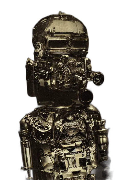 robot, face, mask, animal transparent PNG cut-out