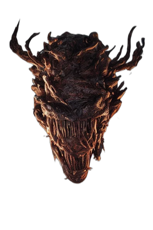 dragon, mask, creature, face transparent PNG cut-out