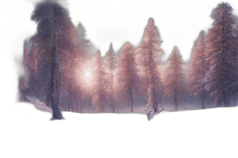 tree, dress, hair, creature transparent PNG cut-out