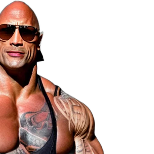 animal, photorealistic, 3d render, dwayne transparent PNG cut-out