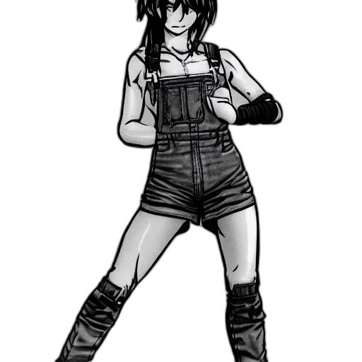 cartoon, comic book art, concept art, pixel art transparent PNG cut-out