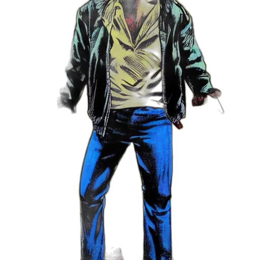 jacket, comic book art, concept art, cartoon transparent PNG cut-out
