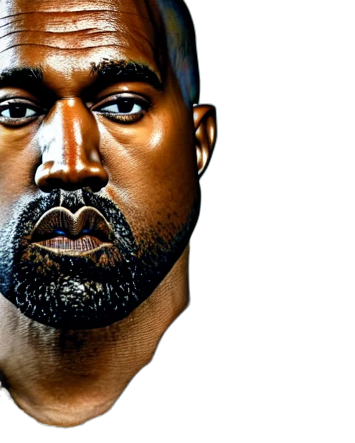 face, mask, hair, jacket transparent PNG cut-out
