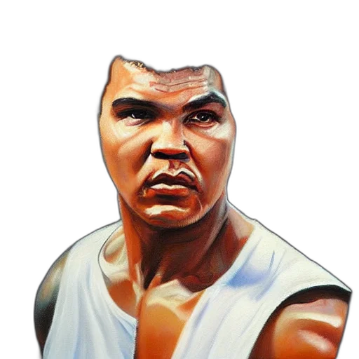 face, mask, photorealistic, oil painting transparent PNG cut-out