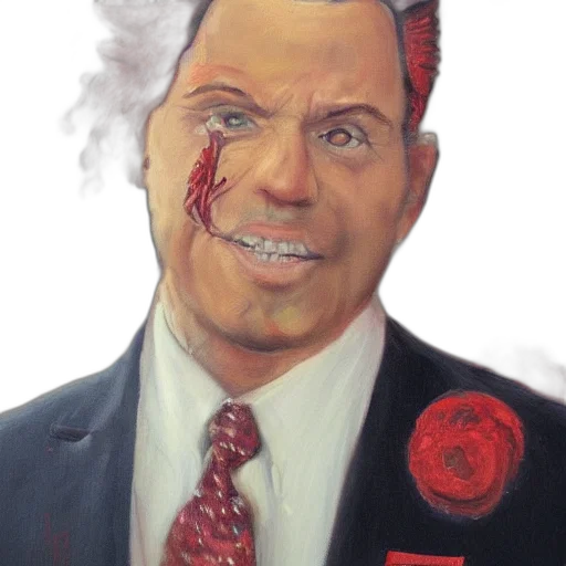 face, mask, photorealistic, comic book art transparent PNG cut-out