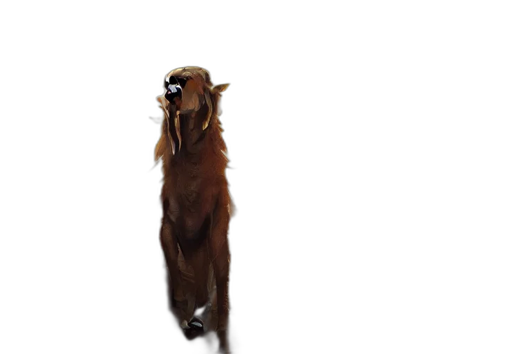 animal, creature, staff, hair transparent PNG cut-out