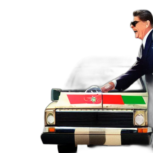car, concept art, melon, bursting transparent PNG cut-out