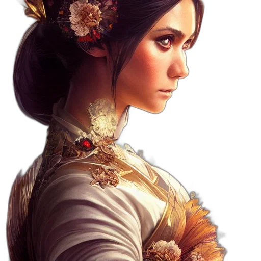 crown, face, dress, staff transparent PNG cut-out