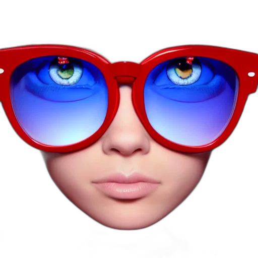 face, mask, 3d render, photorealistic transparent PNG cut-out
