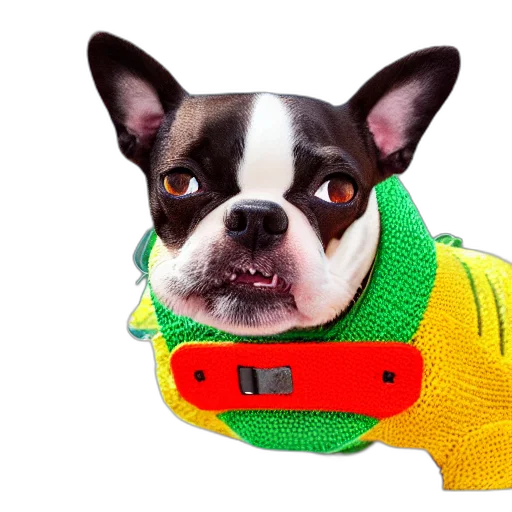 animal, jacket, staff, robot transparent PNG cut-out