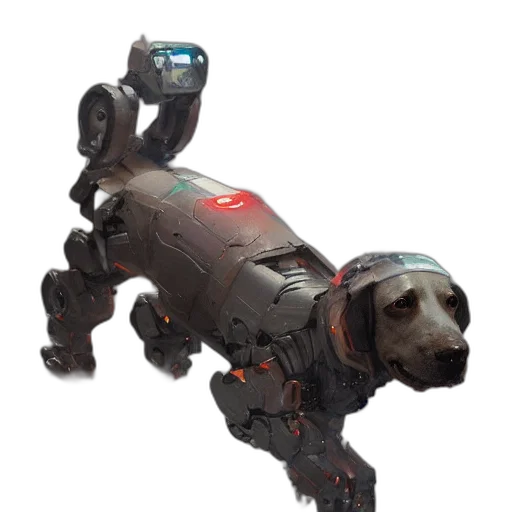 robot, animal, weapon, creature transparent PNG cut-out
