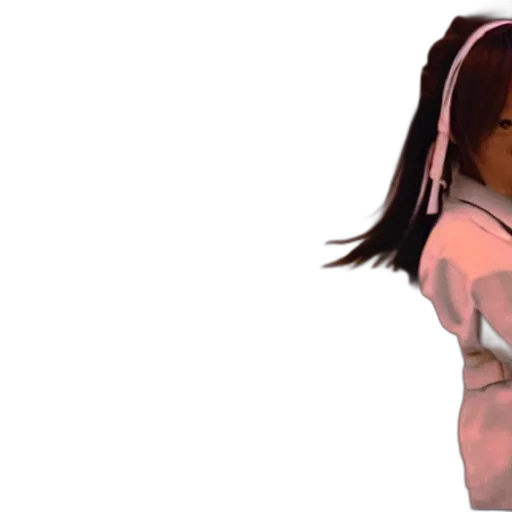dress, jacket, face, staff transparent PNG cut-out