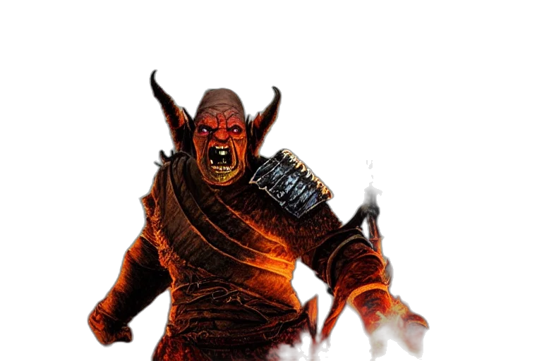 staff, creature, dragon, mask transparent PNG cut-out