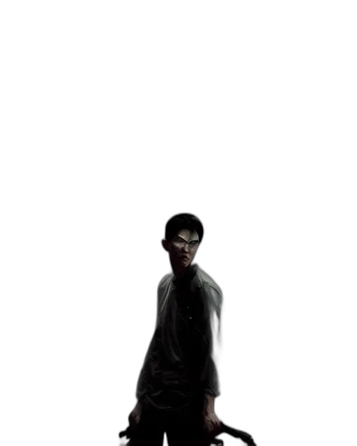 mask, creature, face, staff transparent PNG cut-out