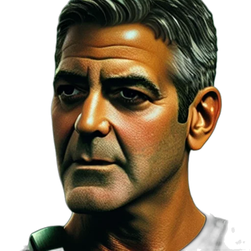 face, staff, photorealistic, 3d render transparent PNG cut-out