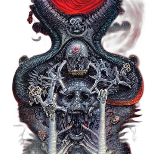 crown, creature, staff, mask transparent PNG cut-out