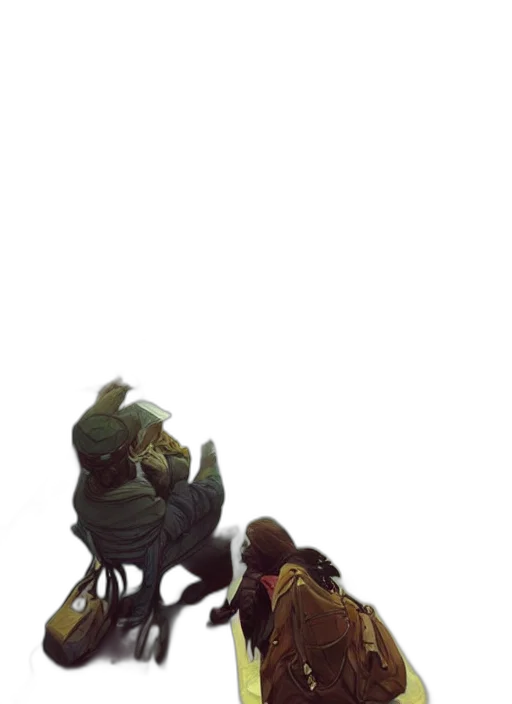 shoes, weapon, creature, mask transparent PNG cut-out