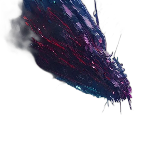 hair, dragon, weapon, sword transparent PNG cut-out