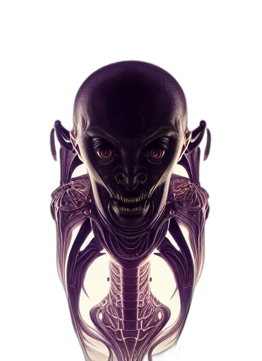 creature, robot, mask, face transparent PNG cut-out