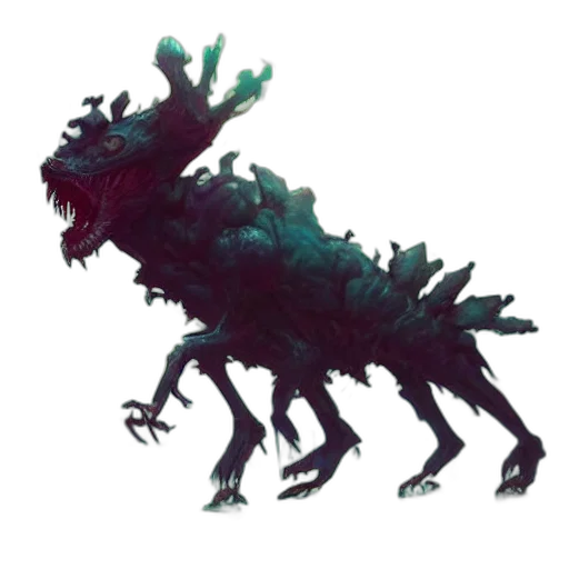 creature, dragon, animal, staff transparent PNG cut-out