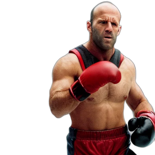 weapon, photorealistic, jason, statham transparent PNG cut-out