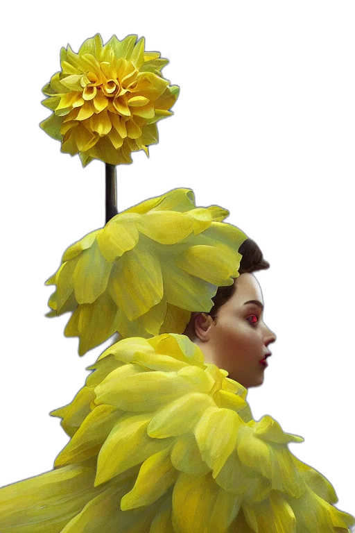 crown, flower, face, hat transparent PNG cut-out