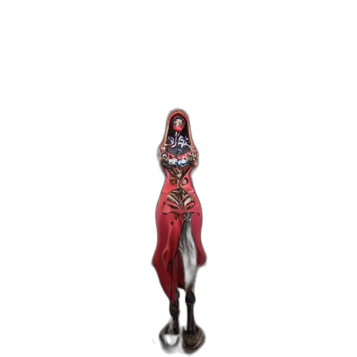 staff, dress, creature, robot transparent PNG cut-out