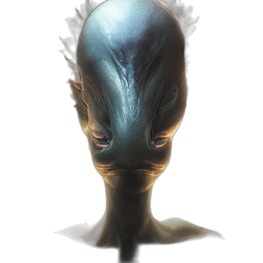 mask, face, creature, robot transparent PNG cut-out