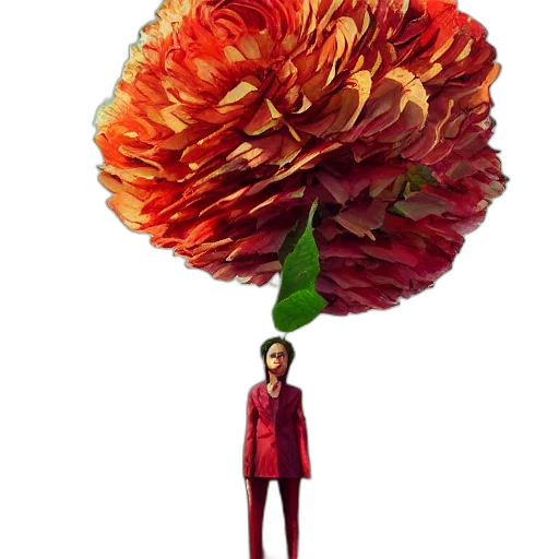 flower, jacket, umbrella, crown transparent PNG cut-out