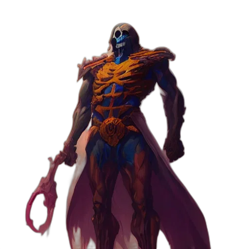 creature, staff, concept art, fantasy art transparent PNG cut-out