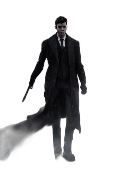 staff, mask, jacket, concept art transparent PNG cut-out