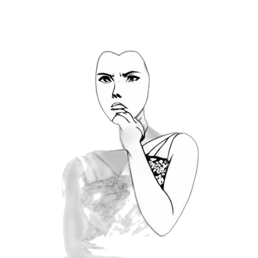 face, mask, dress, jewelry transparent PNG cut-out