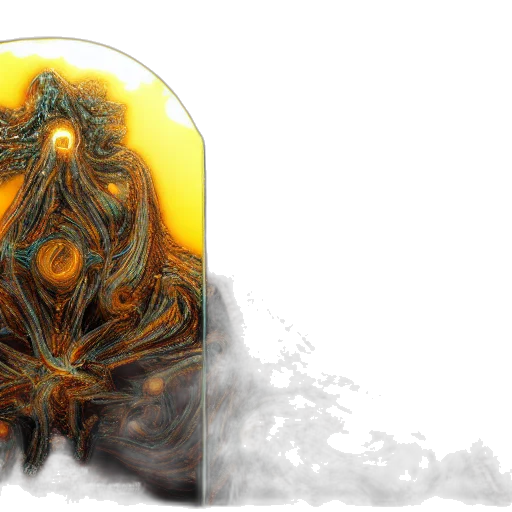 mask, creature, hair, dragon transparent PNG cut-out