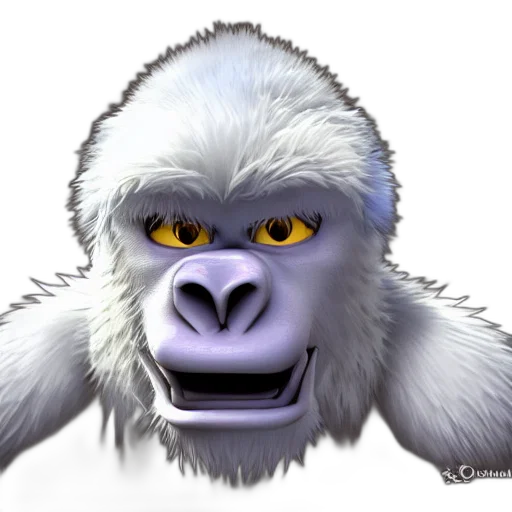 animal, creature, face, concept art transparent PNG cut-out