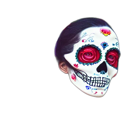 mask, face, jewelry, flower transparent PNG cut-out