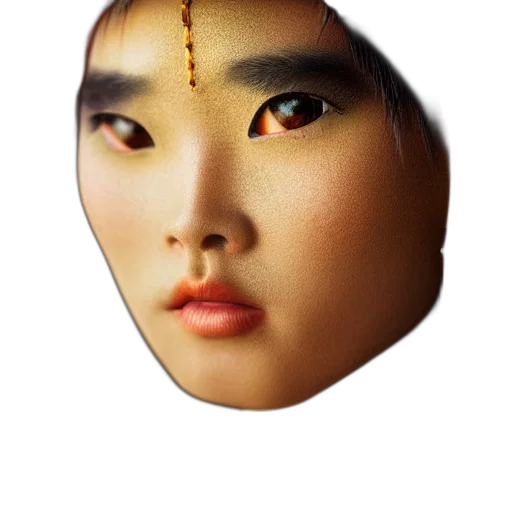 face, mask, jewelry, crown transparent PNG cut-out