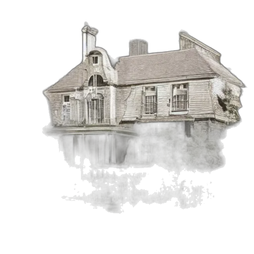 building, photorealistic, concept art, 3d render transparent PNG cut-out