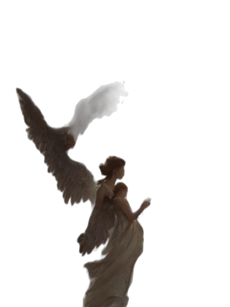 dress, creature, staff, dragon transparent PNG cut-out