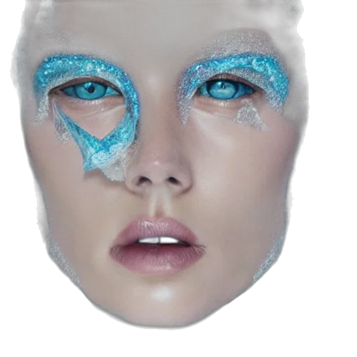 mask, face, jewelry, creature transparent PNG cut-out